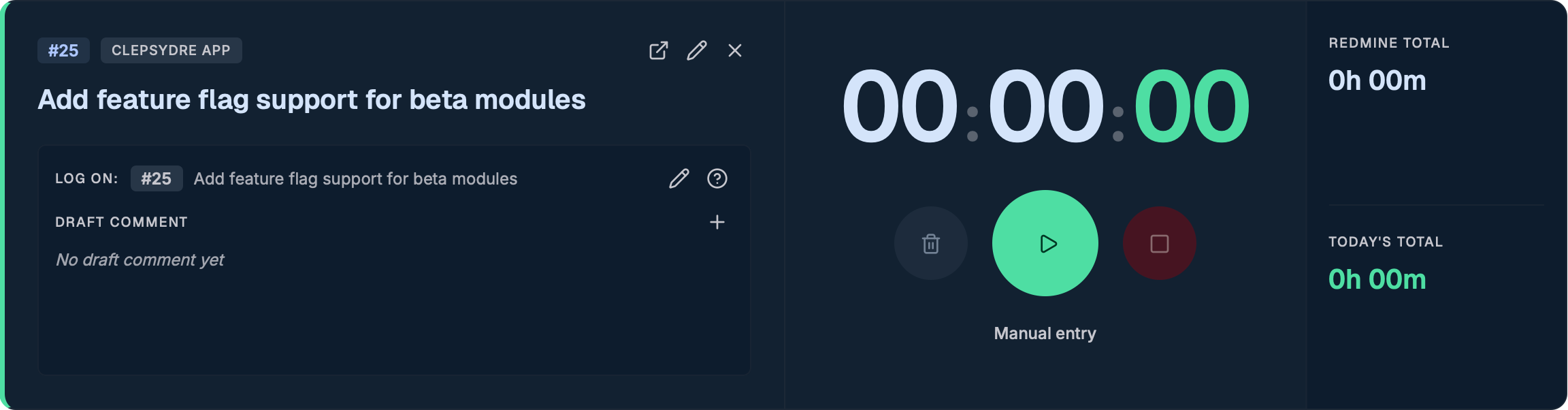 Timer actions